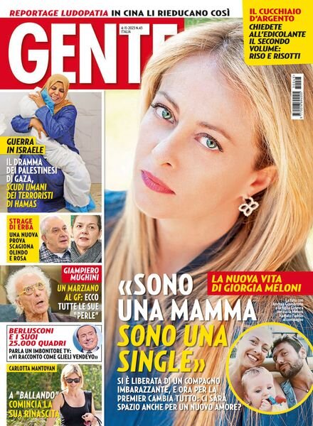 Gente Italia – 4 Novembre 2023 Cover
