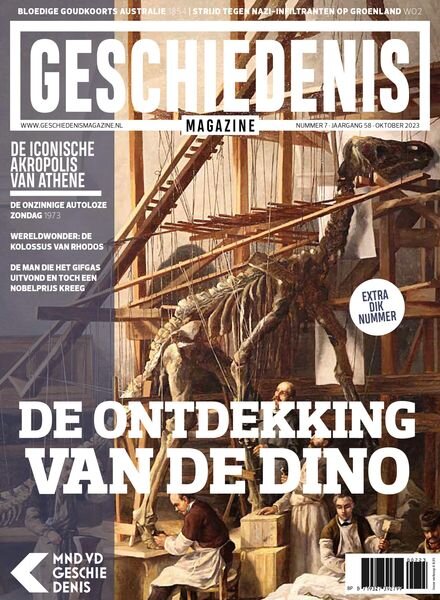 Geschiedenis Magazine – Oktober 2023 Cover