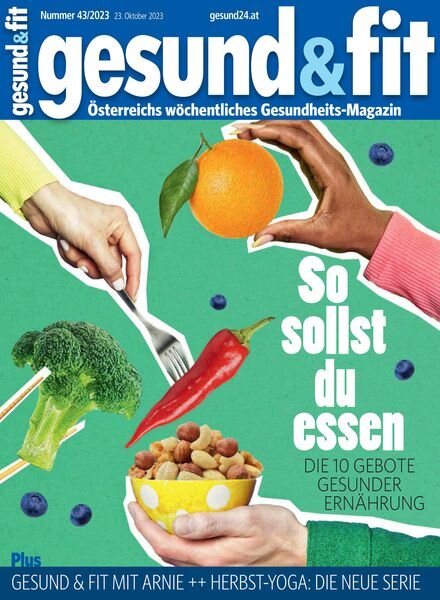 Gesund & Fit – 25 Oktober 2023 Cover