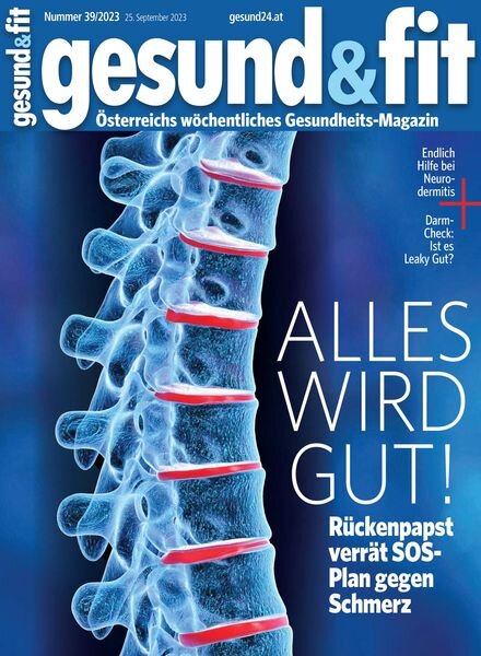 Gesund & Fit – 27 September 2023 Cover