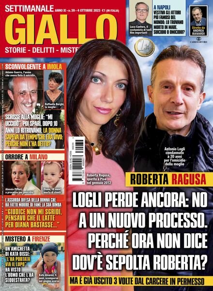 Giallo – 4 Ottobre 2023 Cover