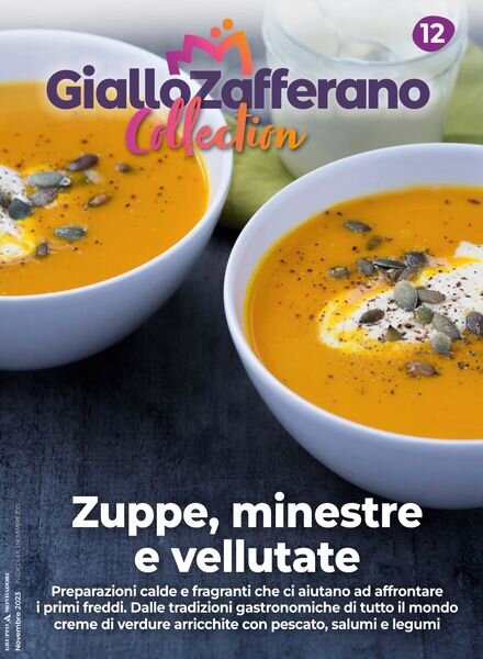Giallo Zafferano – Collection N12 – Novembre 2023 Cover