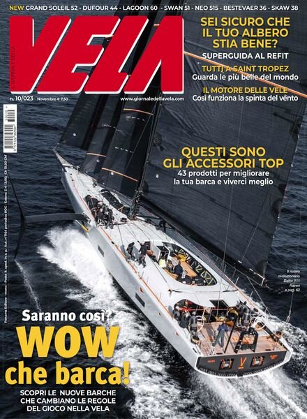 Giornale della Vela – Novembre 2023 Cover