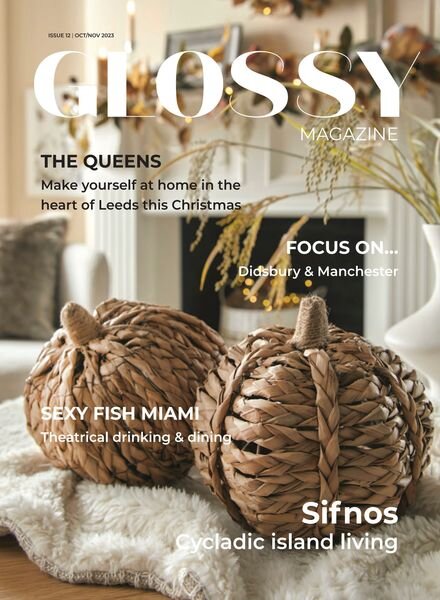 Glossy Magazine – October-November 2023 Cover