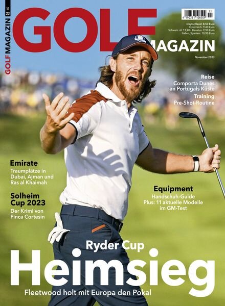 Golf Magazin – November 2023 Cover