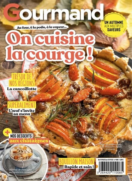 Gourmand – 17 Octobre 2023 Cover