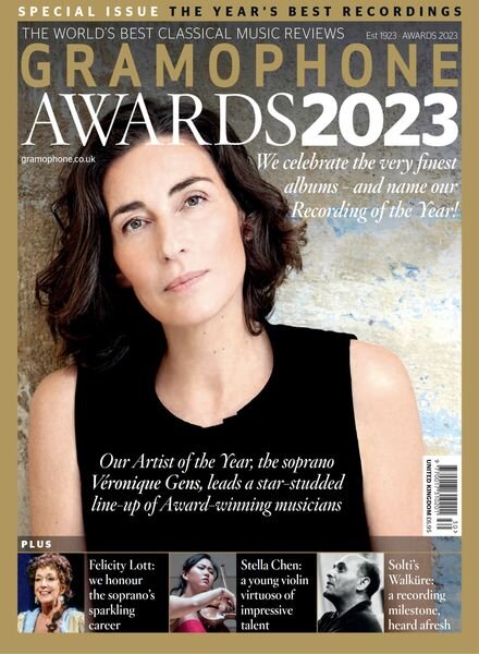 Gramophone – Awards 2023 Cover