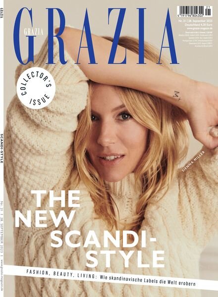 Grazia Germany – 28 September 2023 Cover