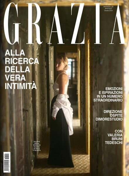 Grazia Italia – 19 Ottobre 2023 Cover