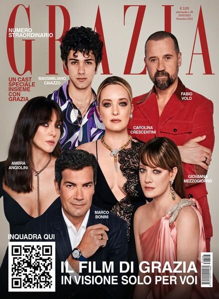 Grazia Italia – 25 Ottobre 2023 Cover