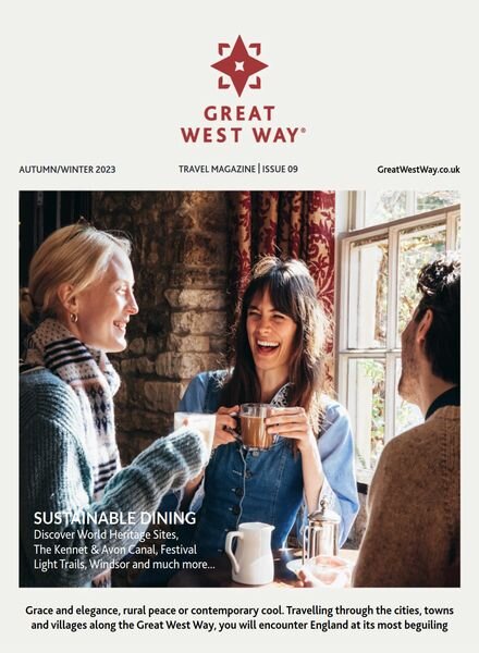Great West Way Travel Magazine – Autumn-Winter 2023 Cover
