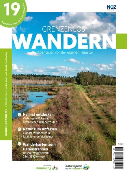 Grenzenlos Wandern – Oktober 2023 Cover