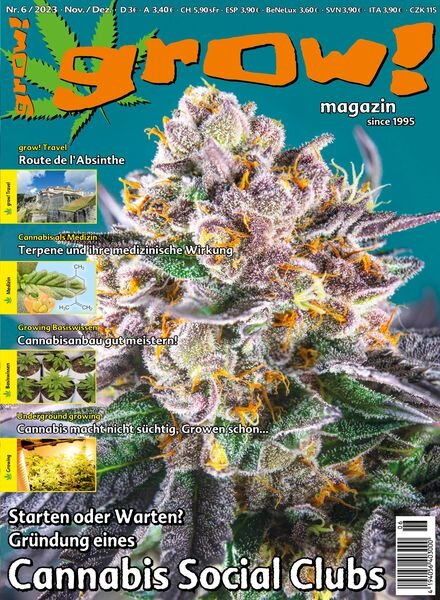 grow! Magazin – November-Dezember 2023 Cover
