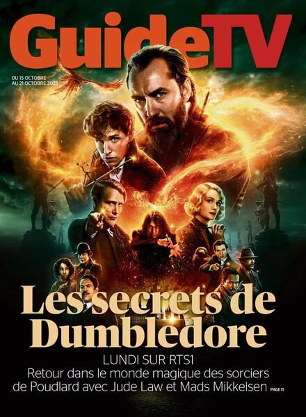 Guide TV – 15 Octobre 2023 Cover