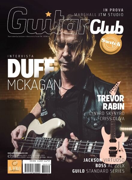 Guitar Club Magazine – Ottobre 2023 Cover