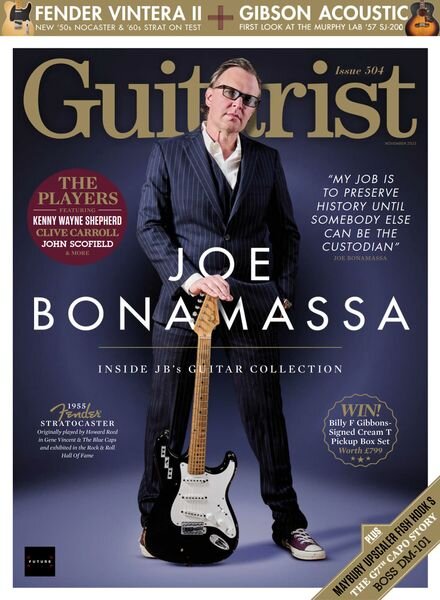 Guitarist – November 2023 Cover