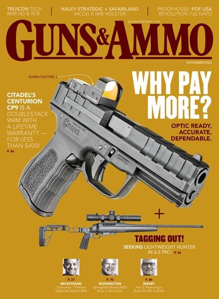 Guns & Ammo – November 2023 Cover