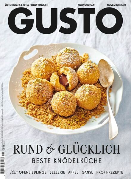 Gusto – November 2023 Cover