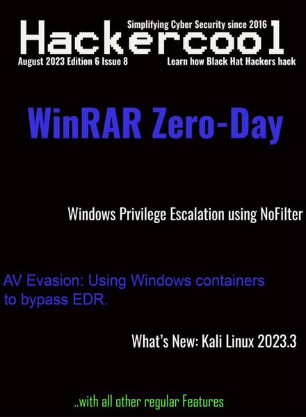 Hackercool – August 2023 Cover