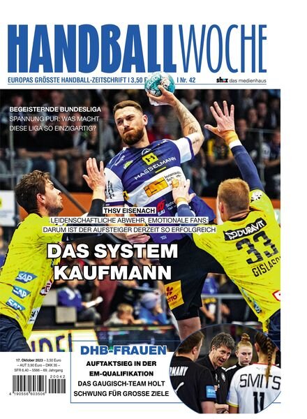 Handballwoche – 17 Oktober 2023 Cover