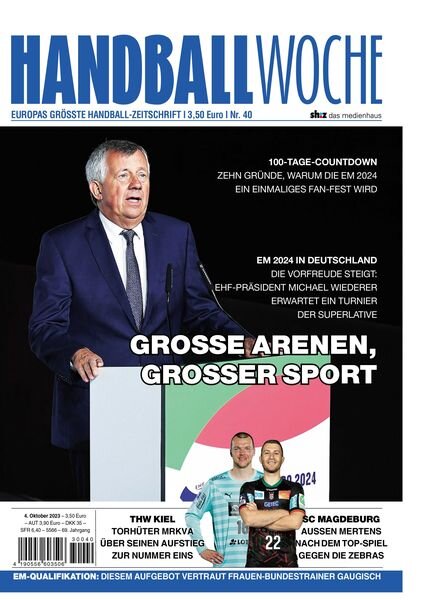 Handballwoche – 4 Oktober 2023 Cover