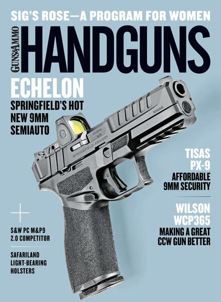 Handguns – December 2023 – January 2024 Cover