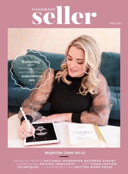 Handmade Seller – February 2021 Cover