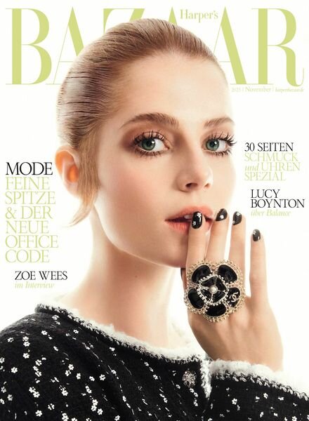 Harper’s Bazaar Germany – November 2023 Cover
