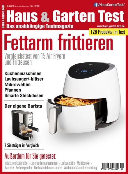 Haus & Garten Test – November-Dezember 2023 Cover