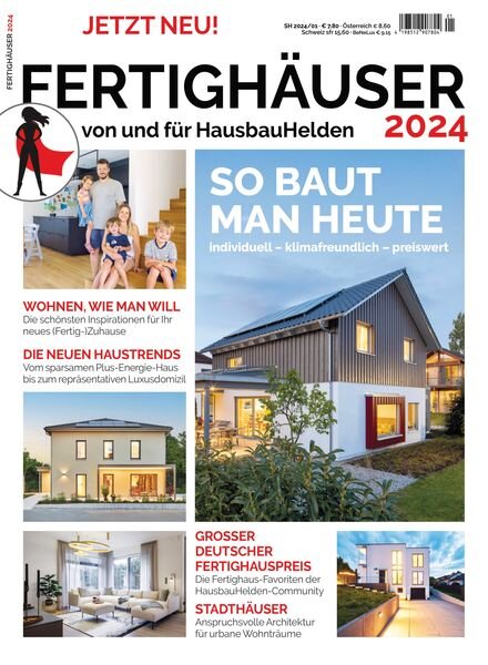 HausbauHelden – Fertighauser 2024 Cover