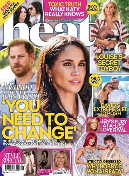 Heat UK – Issue 1262 – 30 September 2023 Cover