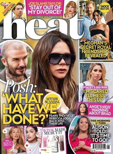 Heat UK – Issue 1264 – 14 October 2023 Cover