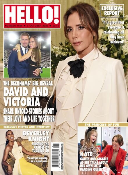 Hello! Magazine UK – Issue 1809 – 9 October 2023 Cover