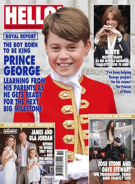 Hello! Magazine UK – Issue 1810 – 16 October 2023 Cover