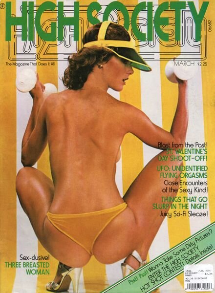 High Society – Volume 1 Number 1 1976 Cover
