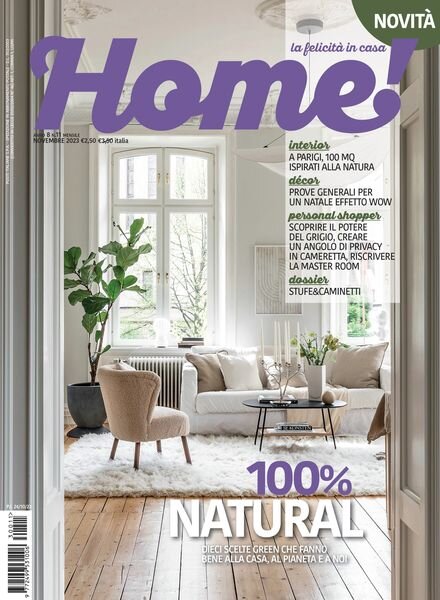Home! – Novembre 2023 Cover