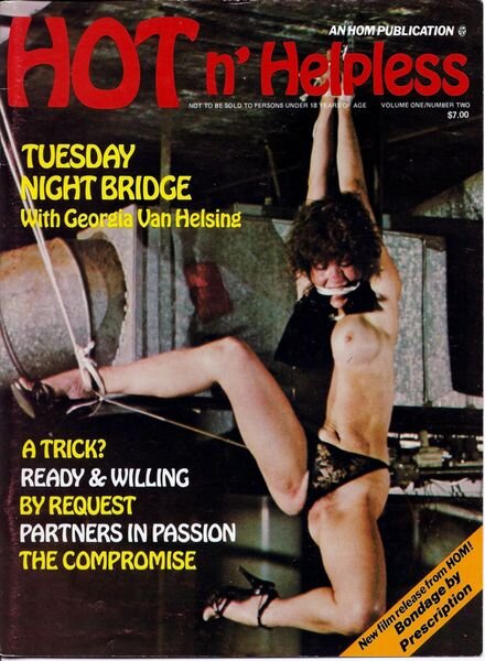 Hot n Helpless – Vol 01 N 02 1983 Cover