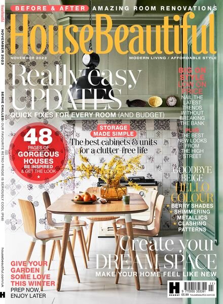 House Beautiful UK – November 2023 Cover