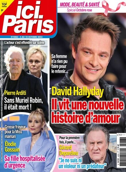 Ici Paris – Octobre 2023 Cover