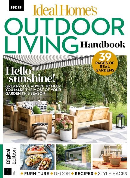 Ideal Home’s Outdoor Living Handbook – 1st Edition – October 2023 Cover
