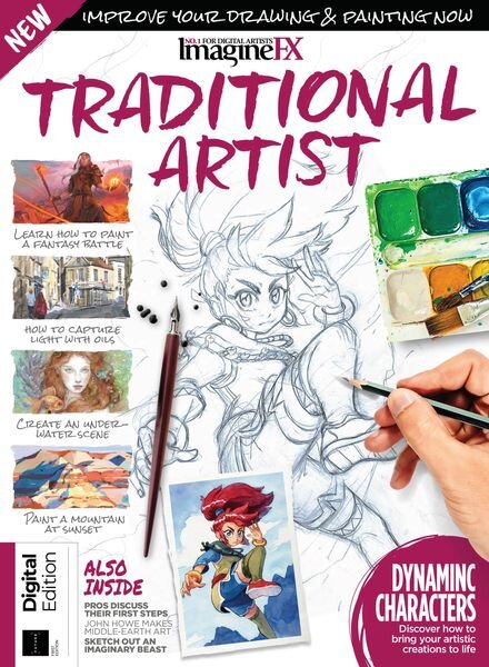 ImagineFX Presents – Traditional Artist – 1st Edition – September 2023 Cover