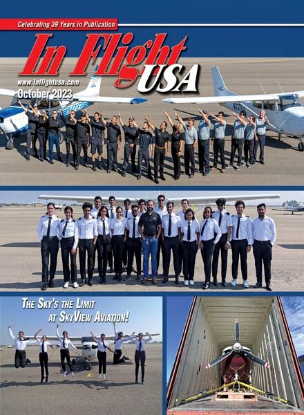 In Flight USA – October 2023 Cover