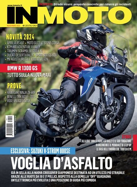 In Moto – Novembre 2023 Cover