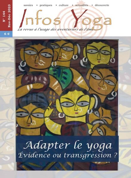 Infos Yoga – Novembre-Decembre 2023 Cover