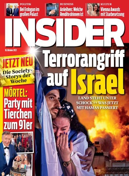 Insider Austria – 18 Oktober 2023 Cover