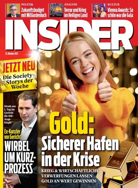 Insider Austria – 25 Oktober 2023 Cover