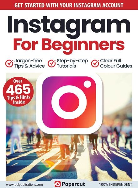 Instagram For Beginners – October 2023 Cover