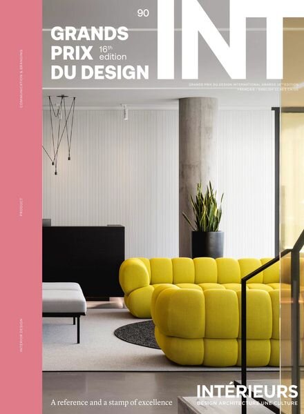 Interieurs Magazine – N 90 Fall 2023 English Edition Cover