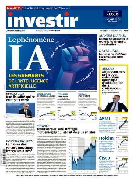Investir – 30 Septembre 2023 Cover