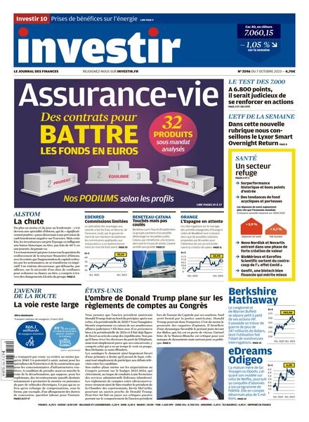 Investir – 7 Octobre 2023 Cover
